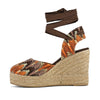 Colors of California Sandali zeppa plateau tessuto fantasia etnica
scarpe donna