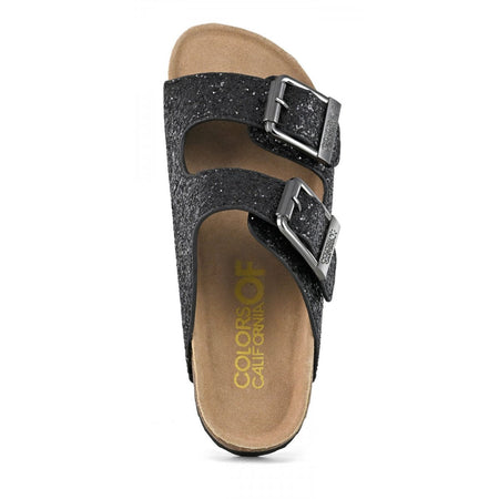 Colors of California Sandalo glitter con fibbie metallo
 scarpe donna

HC.BIO35N/BLA