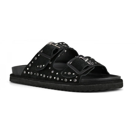 Colors of California Sandalo pelle scamosciata con strass scarpe donna

HC.BIOW05/BLA