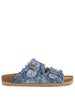 Colors of California Sandalo denim e strass
scarpe donna