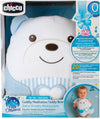 CHICCO Peluche Orsetto Sweet Heart - Tenero Orsetto - Morbido Peluche Elettronico per Bambini, Imbottitura Morbida, 20 Minuti di Musica Rilassante e Meditativa, Luce Soffusa, Lavabile in Lavatrice, 0 Mesi +, Azzurro