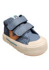 Scarpe sneakers Bambini e ragazzi Victoria tribu blue-arancione velcro