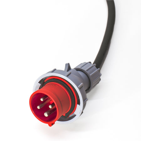 PROLUNGA ELETTRICA TRIFASE 4 POLI INDUSTRIALE PROFESSIONALE DA 20 METRI - CAVO IN NEOPRENE 4G2.5