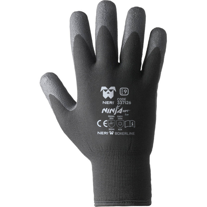 Guanti In Nitrile Neri Senza Polvere Source HygiÈ | 4,8 G, 240 Mm, Taglia L | Confezione Da 100 | Usa E Getta, Resistenti, Uso Alimentare