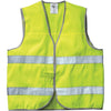 Gilet alta visibilità New Way 100% poliestere smanicato con bande rifrangenti