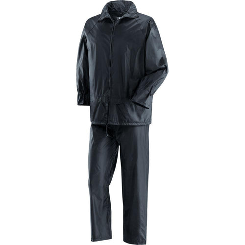 Impermeabile completo Niagara in poliestere, spalmato internamente in PVC, giacca e pantaloni traspiranti