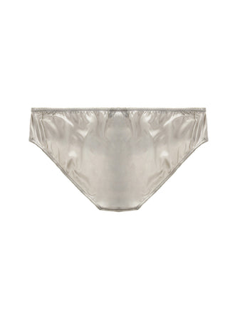 Dolce &amp; Gabbana Slip in Seta Grigio Chiaro da donna