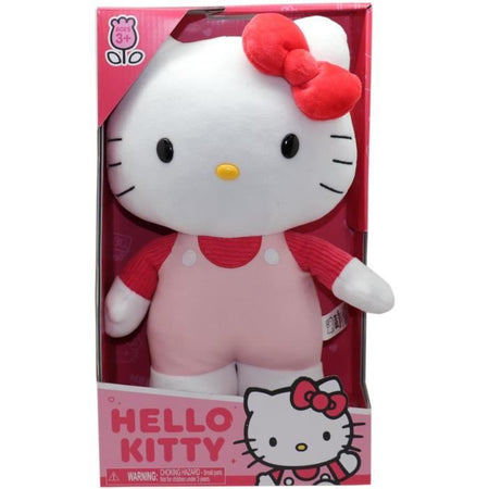 Peluche - GPTOYS - HELLO KITTY - HKT132 - Modello maglietta rosa - 30 cm - Dai 3 anni in su