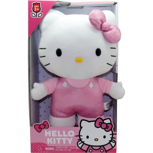 Peluche - GPTOYS - HELLO KITTY - HKT122 - Modello vestito pavone rosa - 30 cm - Dai 3 anni