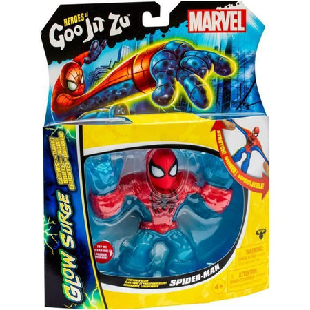 Spiderman Glow Surge 11cm - HERoeS OF GOO JIT ZU - MARVEL - Statuetta luminosa ed estensibile