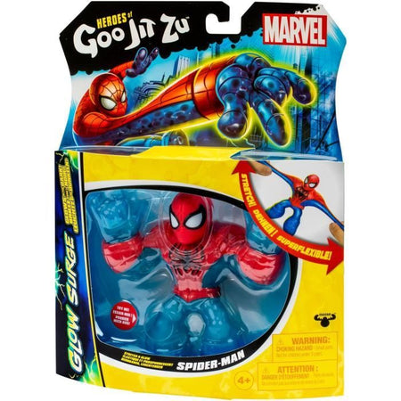 Spiderman Glow Surge 11cm - HERoeS OF GOO JIT ZU - MARVEL - Statuetta luminosa ed estensibile