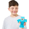 Figura elastica - GOO JIT ZU - Minecraft Steve - 11 cm - Texture elastica - 3x elastico