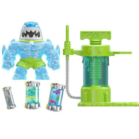 Hero Creator Thrash Figura 11 cm - HERoeS OF GOO JIT ZU - Kit per la creazione di texture personalizzate