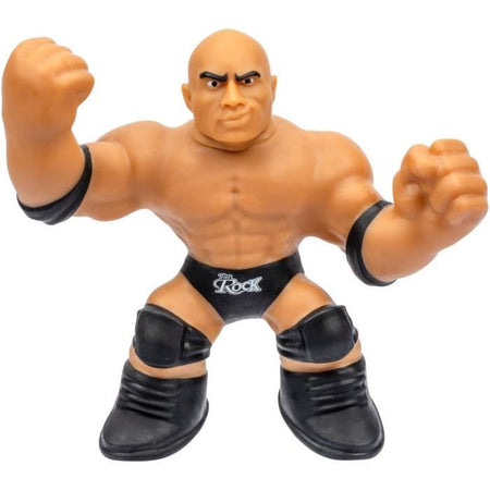 Figura elastica - GOO JIT ZU WWE - The Rock - 11 cm - Texture elastica - 3x elastico