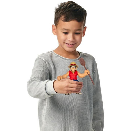 Ultragoo Rufy 17cm - HERoeS OF GOO JIT ZU - ONE PIECE - Figura estensibile con accessori