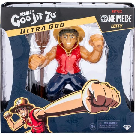 Ultragoo Rufy 17cm - HERoeS OF GOO JIT ZU - ONE PIECE - Figura estensibile con accessori
