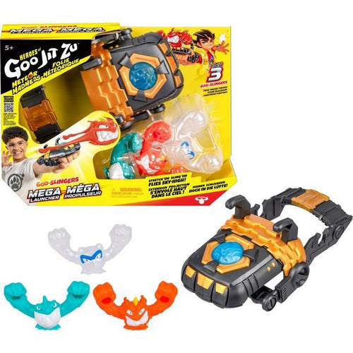 Mega Launcher - Juego de disparos - HROES DE GOO JIT ZU - 3 Goo Slingers