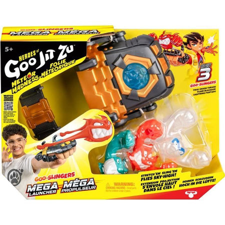 Mega Launcher - Juego de disparos - HROES DE GOO JIT ZU - 3 Goo Slingers