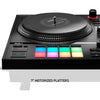 HERCULES DJCONTROL INPULSE T7 - Controller DJ motorizzato nero con due deck