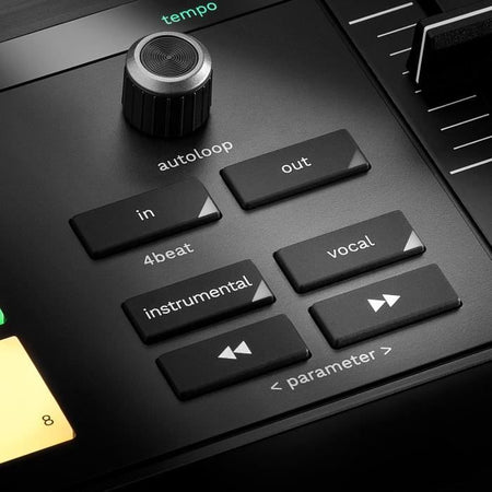 HERCULES DJCONTROL INPULSE T7 - Controller DJ motorizzato nero con due deck