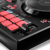 HERCULES DJCONTROL INPULSE 300 MK2 - Controller DJ USB - 2 canali con 16 pad e scheda audio integrata