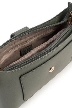 Hexagona - Borsa a spalla squadrata Merline