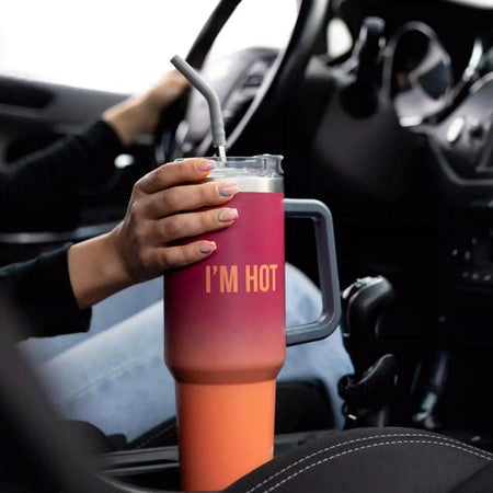FISURA Thermos XXL con scritta "I'm hot"