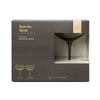 The Lou Bicchiere Coupe - Set da 2 Colore Fumo