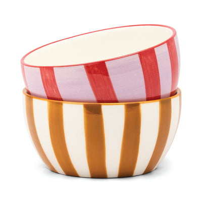 Set da 2 ciotole Bella per salse - Ocra & Ruggine