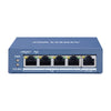 HIKVISION DS-3E0505P-E - UNMANAGED SWITCH 4 GIGABIT POE PORTS - 1 GIGABIT UPLINK PORT