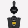 Spremiagrumi - HKoeNIG - AGR82 - Elettrico - 160 W - Dispositivo silenzioso - Nero opaco e acciaio inossidabile