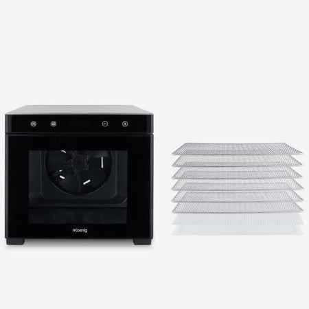 Essiccatore alimentare - HKoeNIG - DSY900 - Timer - Temperatura variabile - Potenza 650 W