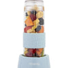 Mini frullatore - SMOO16 - 300 W - 570 mL - Blu pastello - 2 bottiglie d'acqua incluse