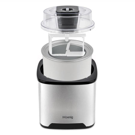 HKOENIG - Sorbetiere - Capacità: 2 L - Preparazione rapida: da 30 a 40 min