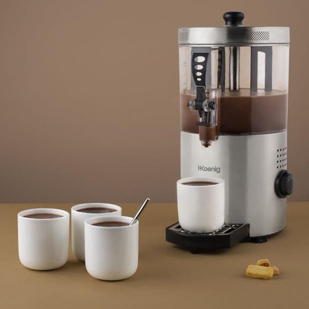 Distributore di cioccolata calda - H.Koenig - SHK800 - 3 L - 1200 W - Acciaio inox