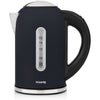 Bollitore programmabile - HKoeNIG - Boe56 - 1,7 L - 2200 W - Temperatura regolabile - Schermo LCD - Blu notte opaco e acciaio inossidabile