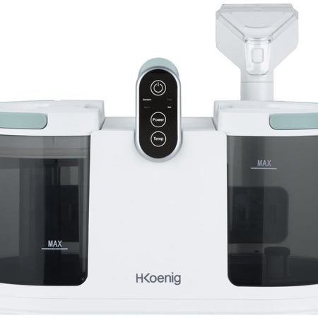 Detergente per tessuti ad acqua calda - HKoeNIG TWT88 - 1600 ml - 290 ml/min - 1200 W - Bianco