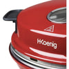 HKoeNIG NAPL350 - Forno per Pizza Napoletana - Fino a 350C - 32cm - 1200W - Timer - Piano cottura in pietra ceramica