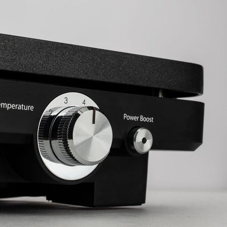 HKOENIG GRX330 - Plancha a doppia zone - 50x25cm - 1800W - rivelazione anti -addesiva - funzione grill turbo - termostato regolabile