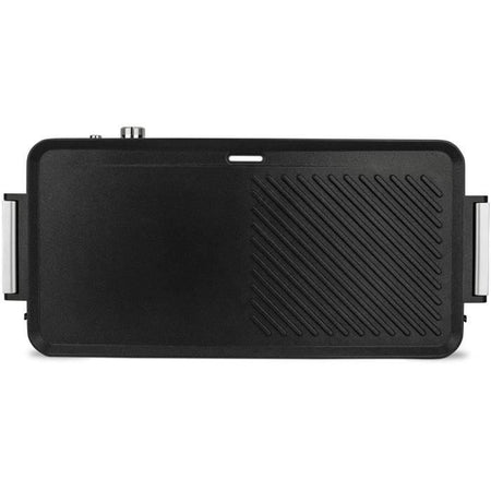 HKOENIG GRX330 - Plancha a doppia zone - 50x25cm - 1800W - rivelazione anti -addesiva - funzione grill turbo - termostato regolabile