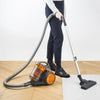 Aspirapolvere multiciclonico HKoeNIG Compact+ senza sacco - Tubo telescopico in alluminio - Classe A