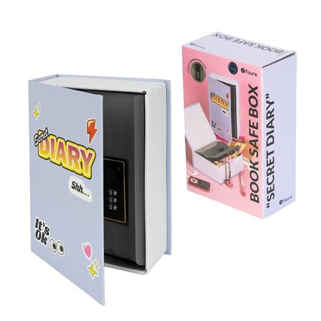 FISURA Cassaforte a forma di libro con scritta "Secret diary"