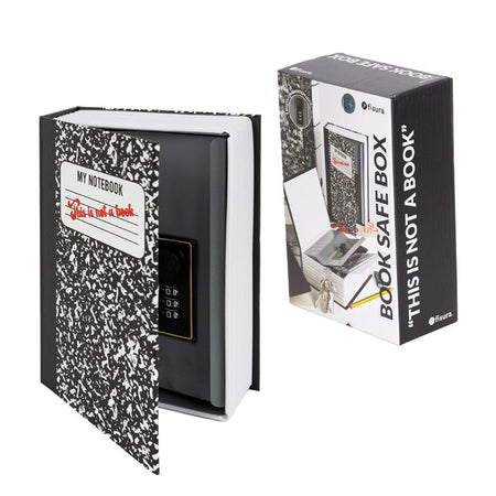 FISURA Cassaforte a forma di libro con scritta "This is not a book"