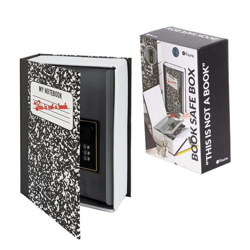 FISURA Cassaforte a forma di libro con scritta This is not a book