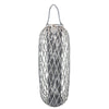 GENEVIEVE - lanterna in vimini tondo 44x115 Grigio