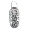 GENEVIEVE - lanterna in vimini tondo 38x86 Grigio