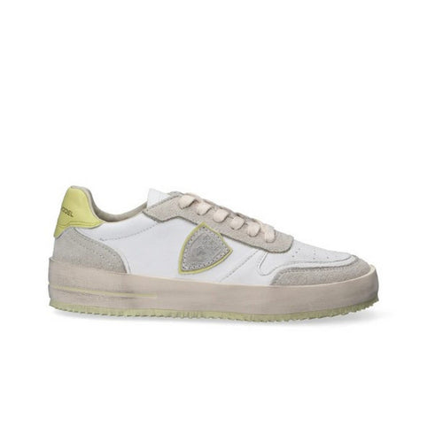 Philippe Model sneaker donna philippe model - nice low woman - bianco da donna