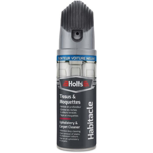 HOLTS Detergente per tessuti e tappeti + Spazzola profumata per auto nuova - 400 ml
