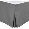 Coprimaterasso - HOME LINGE PASSION - 180 x 200 cm + 30 cm - Grigio antracite