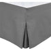 Coprimaterasso - HOME LINGE PASSION - 180 x 200 cm + 30 cm - Grigio antracite